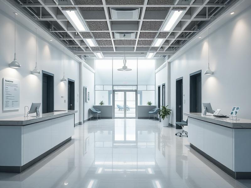 Clínica médica — obra Comercial entregue pela Hubra